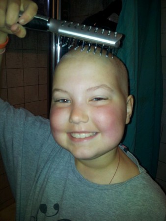 Haren kammen, moet er wel netjes uitzien aldus Isa :-)